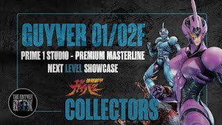 Guyver Collectors  Guyver 001 and 002F  Prime 1 Studio  Premium Masterline  Next Level Showcase [upl. by Meara32]