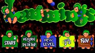 Acorn Archimedes Lemmings Music  Tim 5 [upl. by Dnaleel]