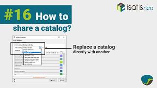 Isatisneo How to16 share a catalog [upl. by Mosa]