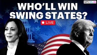 US Election Results LIVE I US Election 2024 Voting LIVE News I Donald Trump Vs Kamala Harris [upl. by Lelah366]