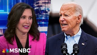 Roll up your sleeves Gov Whitmer calls on Democrats to focus on Biden reelection [upl. by Cliff]