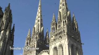 Transfer to Quimper  Europe Cruise Excursion  Cunard [upl. by Gibrian]