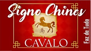 Características Signo Chinês  CAVALO [upl. by Namref607]