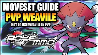 Weavile Moveset Guide under 10 Minutes How To Use Weavile Effectively in PokeMMO PvP [upl. by Spohr]