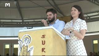 Jugend Festival  August 2019  Medjugorje  Zeugnis von Katarina i Pere Eranovic [upl. by Vasiliki]