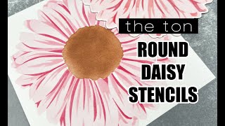 Intro Round Daisy Layering Stencils [upl. by Hendrika]