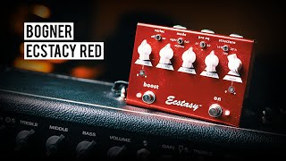 Bogner Ecstasy Red  Switch Fix Examples and Thoughts [upl. by Eixor]