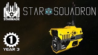 STARMADE  Deep Space Miner  Star Squadron Multiplayer  s3e01 [upl. by Artemla]