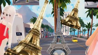 en paris parte 2 mia roblox [upl. by Ellehcsar]