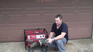 Honda Generator EB5000X 5000 watt [upl. by Haskell73]