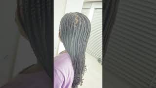 Box braids hair Style [upl. by Oemac335]