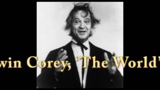 Prof Irwin Corey at the Prop Theater [upl. by Nett]