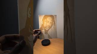 Je dessine Travis Scott avec du scotch [upl. by Loram764]