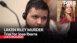 LIVE Trial for Jose Ibarra accused of killing Laken Riley Day 2 [upl. by Ettenuahs230]