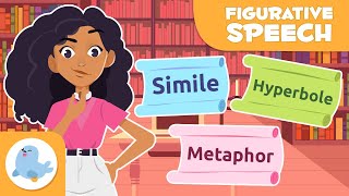 FIGURATIVE SPEECH for KIDS 🧾 Similes Metaphors and Hyperboles ✏️ Literature for Kids ✍️ Episode 1 [upl. by Nahttam]