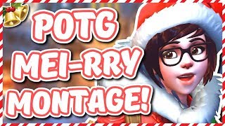 Overwatch  quotMEIRRY CHRISTMASquot A Play of the Game Montage [upl. by Navlys637]