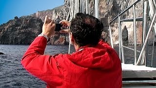 Liparische Inseln 3  Lipari und Vulcano  Faszinierende Küstenlandschaft  Bootsausflug [upl. by Atrebor]