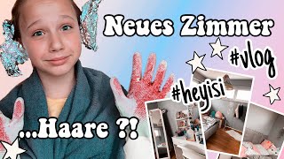 ROOMTOUR MEIN NEUES SCHLAFZIMMER IST FERTIG🌻KRASSE NEUE HAARFARBE  HEY ISI [upl. by Demetria262]