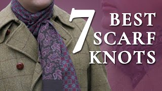 7 Stylish Mens Scarf Knots StepbyStep Guide [upl. by Penelope]