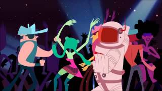 Samurai Jack S05 E06 XCVII  The Rave Song Scene [upl. by Nibuz]