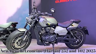 Benellis New Models at the China Motorcycle Show  New Benelli Leoncino Harlan 252 and 402 2025 [upl. by Aivatnuhs358]