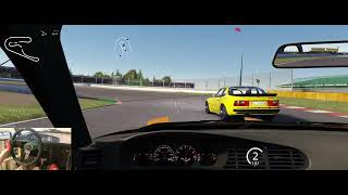 Sim Racing Noob Takes on  Porsche Bumper Cars  Assetto Corsa [upl. by Endres175]