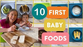 Dietitian Reveals 10 Best Foods for the First 10 Days of BabyLed Weaning [upl. by Bascomb710]