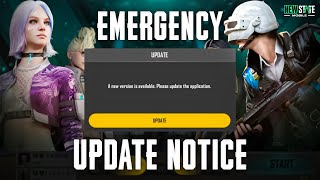 EMERGENCY UPDATE NOTE  NEW STATE MOBILE  FREE REWARD 🔥 [upl. by Penn]