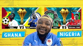 AFCON 2024 Ghana vs Cape Verde amp Nigeria Vs Guinea  Sadio Mane Wife [upl. by Ashling427]