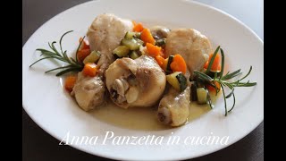 Coscette di pollo con verdure [upl. by Ardnuat929]