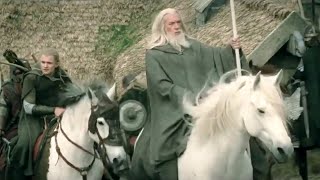 Gandalf Arrives At Edoras  The Lord of the Rings HD [upl. by Ahseral158]