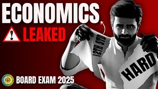 12TH ECONOMICS PAPER LEAKED 😱⚠️BOARD EXAM 2025PRADEEP GIRI SIR [upl. by Nylzzaj]