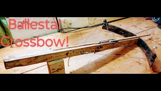 Asi Fabrico Ballesta Artesanal con buena potencia crossbow inventions ballesta cazador caza [upl. by Nigle]