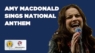 Amy MacDonald  The Scottish National Anthem [upl. by Iak]