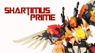 Mastermind Creations Feral Rex Transformers Predaking Generations Scale 3rd Party Combiner Action Fi [upl. by Hairacaz]