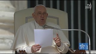 Papa Francesco Udienza Generale del 25 settembre 2024 [upl. by Anirdna628]