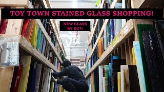 TOY TOWN STAINED GLASS SHOPPING Feat a new glass DG by Rainbow [upl. by Alekim]