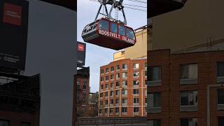 Tram Roosevelt Island Ride Second Ave E 59st to E 60st Manhattan New York shorts [upl. by Bolger853]