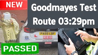 Goodmayes Real 1529 Driving Test Route [upl. by Dnallor]