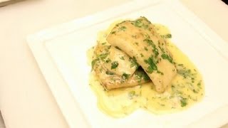 Sauteed Sole Fish With Lemon Butter Sauce  NYC Cuisine [upl. by Athallia]