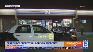 Thieves target more LA County 7Eleven stores amid string of robberies across Southern California [upl. by Masson]