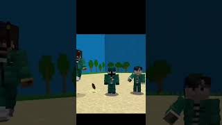 Squid game in Minecraft minecraft gaming ytshorts shorts [upl. by Dodi]