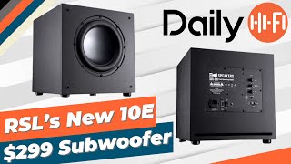 New RSL 10E The Subwoofer For Everyone [upl. by Bartley170]