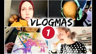 Julie malt und zählt  Daily Vlogs   Vlogmas 1 [upl. by Liddie]