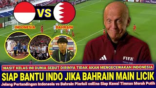 🔴 BUAT ASIA GEMETAR  Pierluigi Collina LAKUKAN INI Jelang Pertandingan Timnas Vs Bahrain Round 3 [upl. by Ocram]