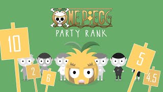 REUPLOAD One Piece  Openings Party Rank 🌻 [upl. by Eniamert327]