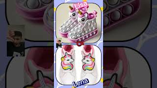 choose Lisa Or Lena tiktok viralvideo cute gift Lisavelenascookies ليزاورليناscookieBoots [upl. by Karlotte]