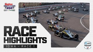 Race Highlights  2024 HyVee Homefront 250 at Iowa Speedway  INDYCAR SERIES [upl. by Neetsirhc482]