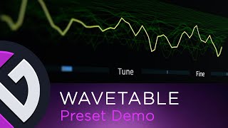 Waveform 13  Wavetable  Patch Demo [upl. by Llehcsreh458]