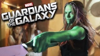 Guardians of the Galaxy BAR FIGHT  Hooked on a Feeling Music Video [upl. by Tertius]